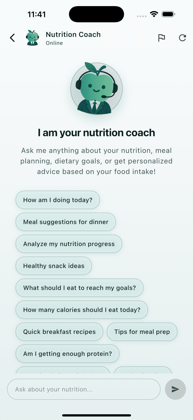AI Nutrition Coach